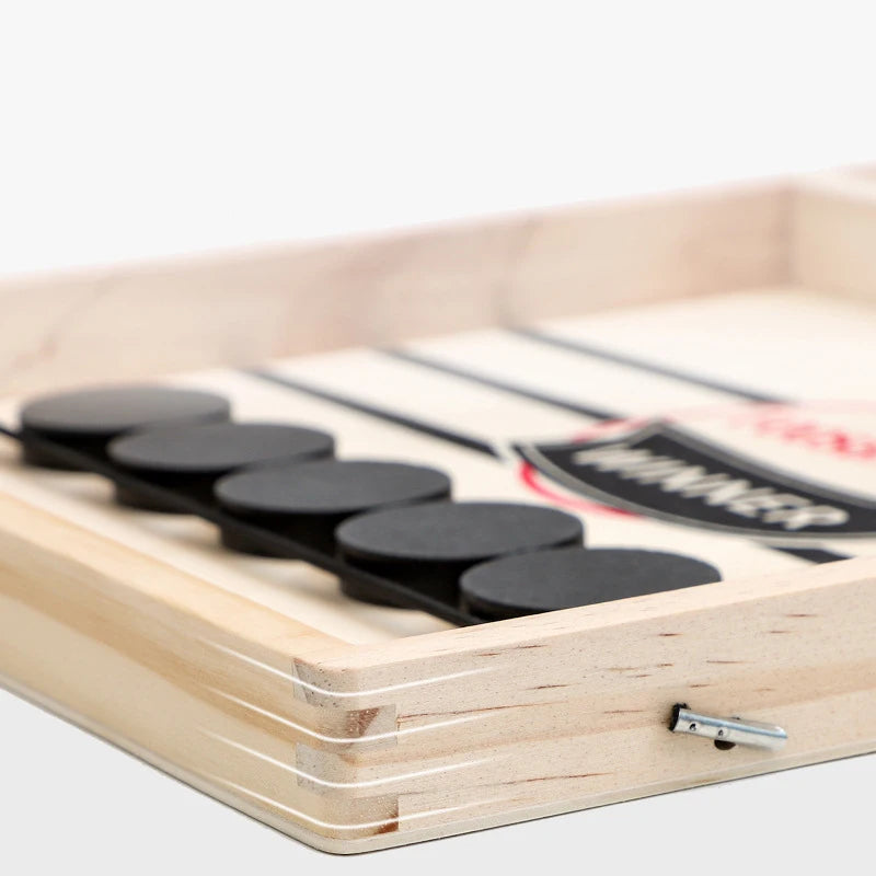 Fast-Paced Family Table Game – Interactive Sling Puck Board for Children & Parents
