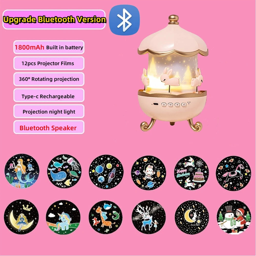 Children’s Night Light Projector – Fun Rotating Pictures for Cosy Bedtime Moment