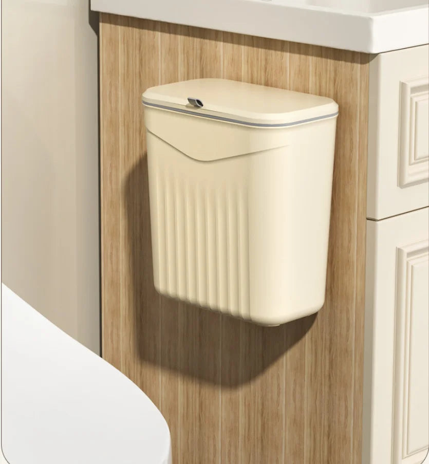 Space-Saving Wall-Mounted Kitchen Bin – Smart, Easy-Clean Waste Solution for Busy Family Homes