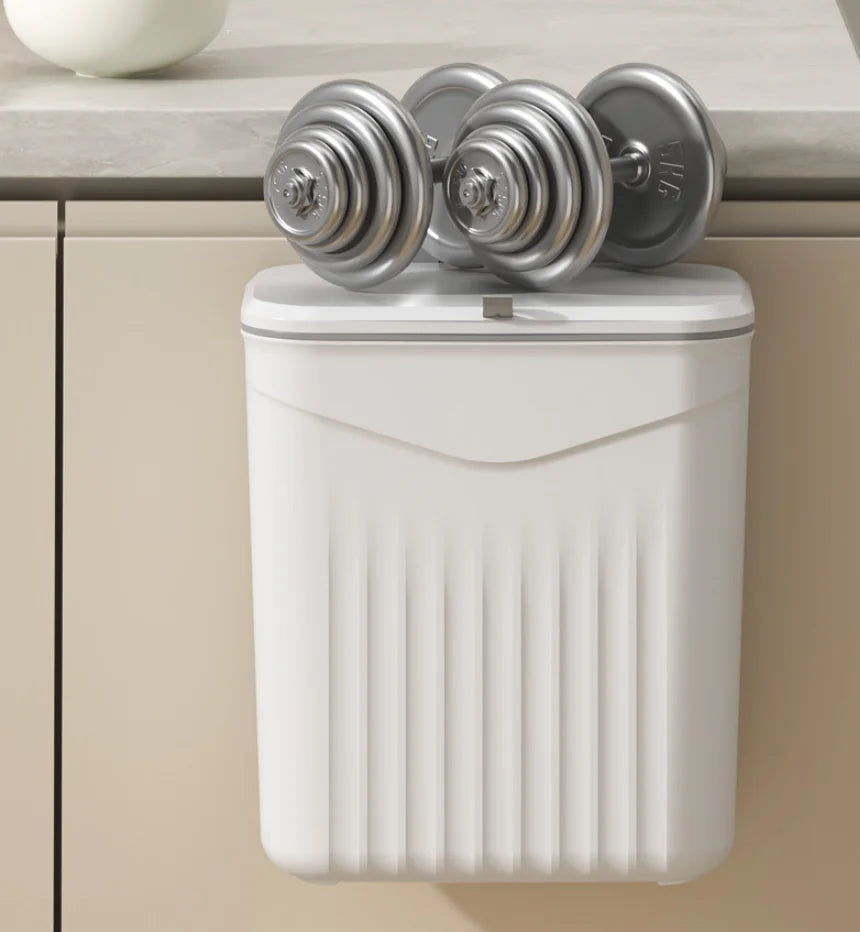 Space-Saving Wall-Mounted Kitchen Bin – Smart, Easy-Clean Waste Solution for Busy Family Homes