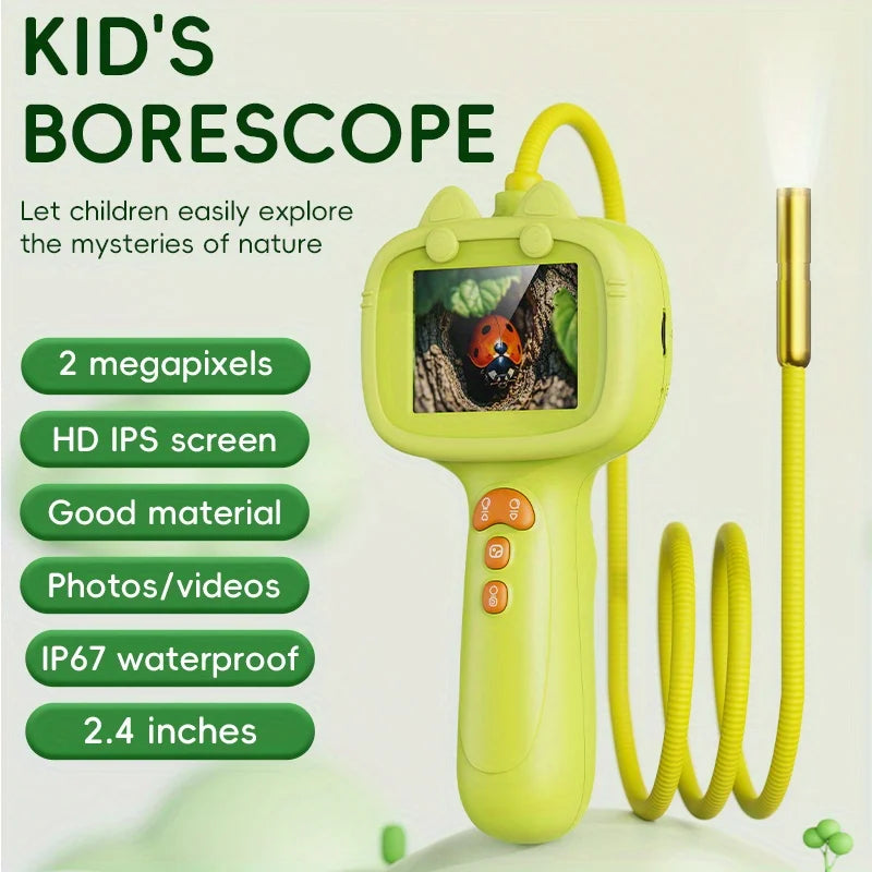 Children’s Exploration Camera – 1080P HD Inspection Tool for Indoor & Outdoor Adventures