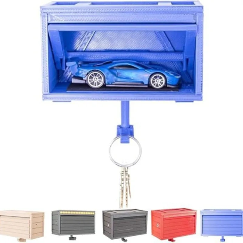 Fun 3D Car Key Holder for Busy Family Homes – Playful Garage-Style Wall-Mounted Key Organiser