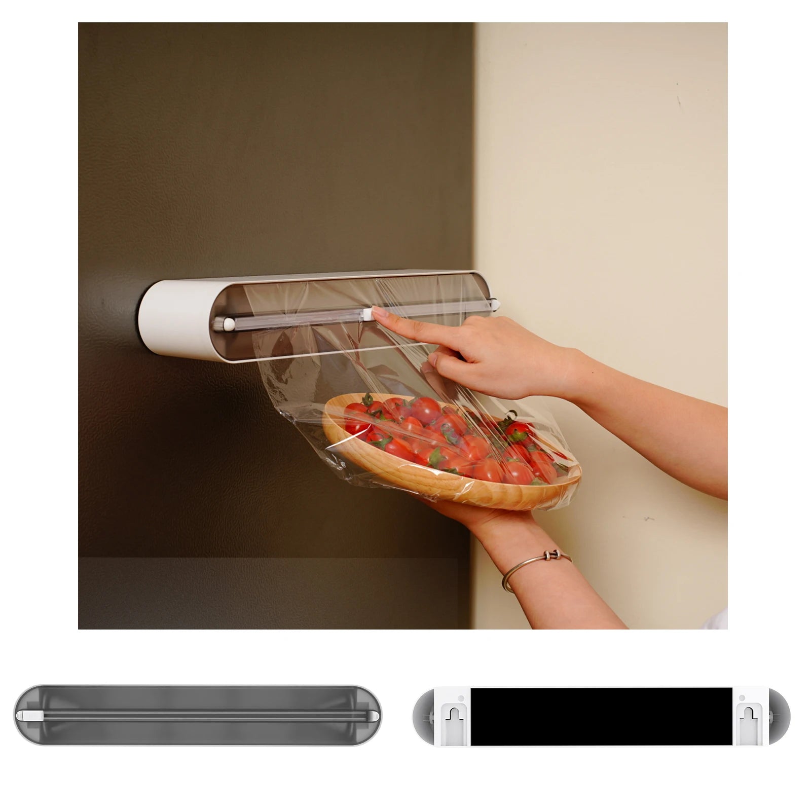3-in-1 Kitchen Wrap & Paper Towel Holder – Keep Your Busy Family Kitchen Organised