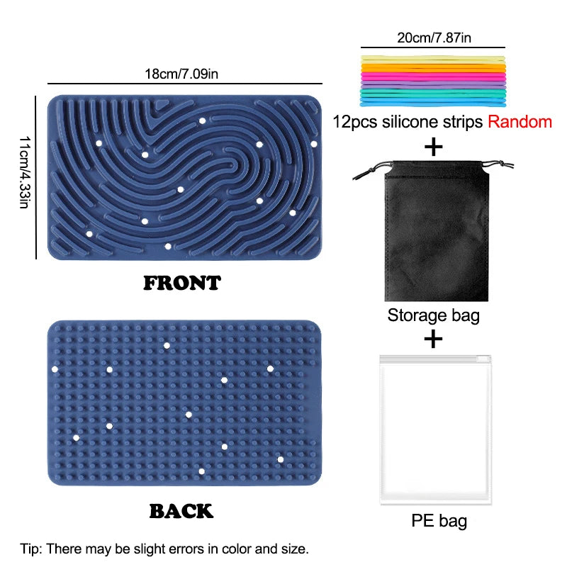Silicone Sensory Activity Board – Interactive Fidget & Puzzle Toy for Curious Minds