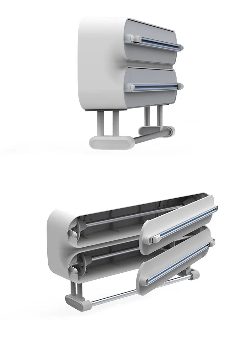 3-in-1 Kitchen Wrap & Paper Towel Holder – Keep Your Busy Family Kitchen Organised