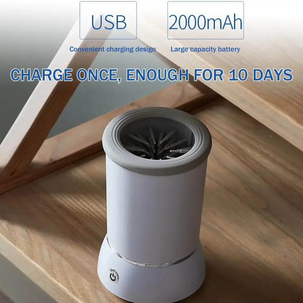 Electric Dog Paw Cleaner – Easy Paw Washing Cup for Muddy Walks & Busy Family Homes