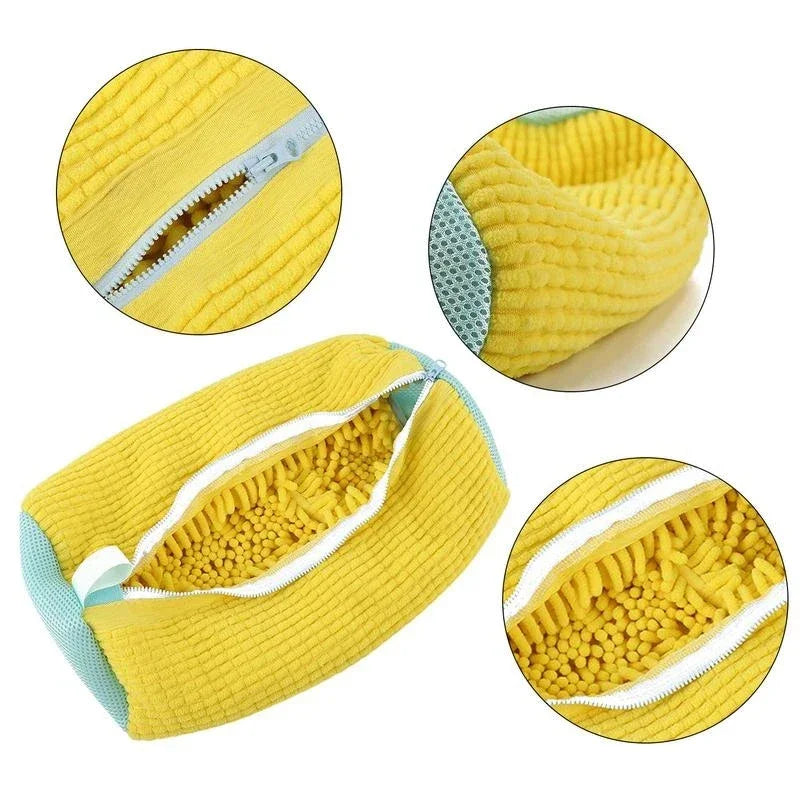 Laundry Shoe Washing Bag – Protective Mesh Wash Bag for Trainers, Kids’ Shoes & Family Laundry