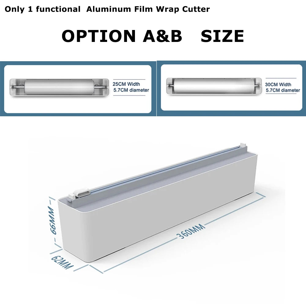 3-in-1 Kitchen Wrap & Paper Towel Holder – Keep Your Busy Family Kitchen Organised
