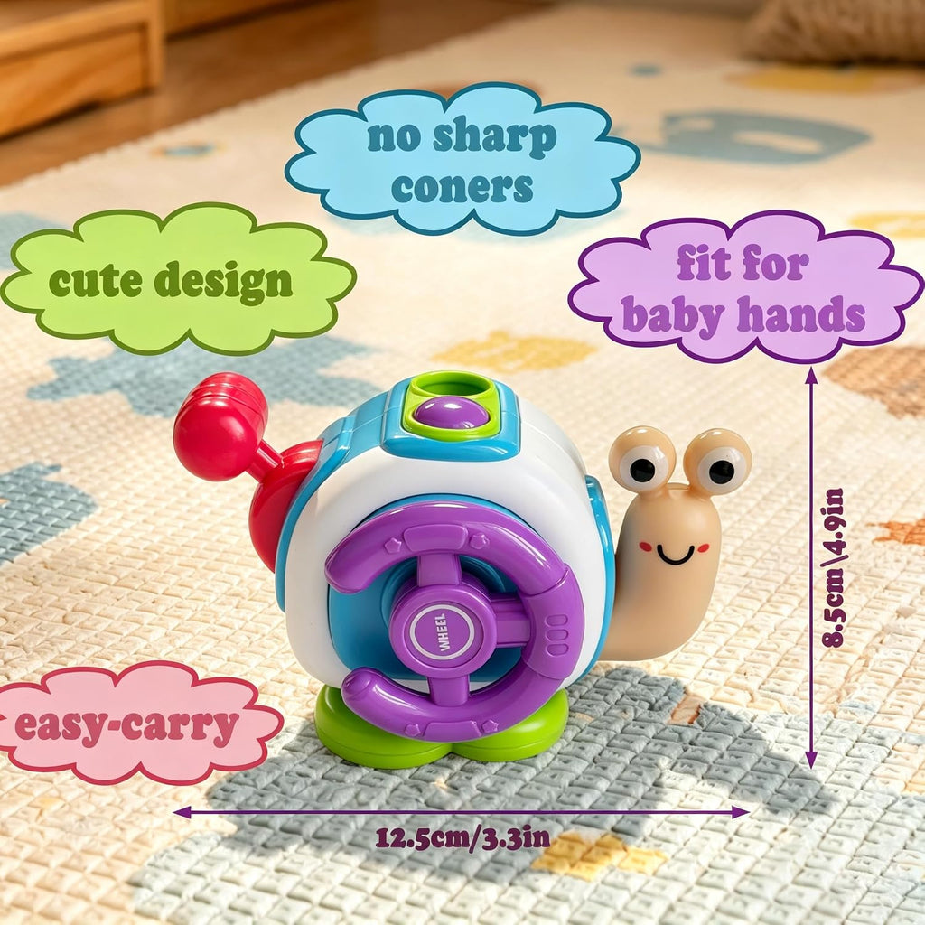 Montessori Toys for Toddlers 1-3 - Travel Activities Busy Board Cube - Baby Sensory Toys Gifts for 18+ Months 1 2 One Year Old Infant Boys Girls - Airplane Plane Car Travel Toys Educational Learning