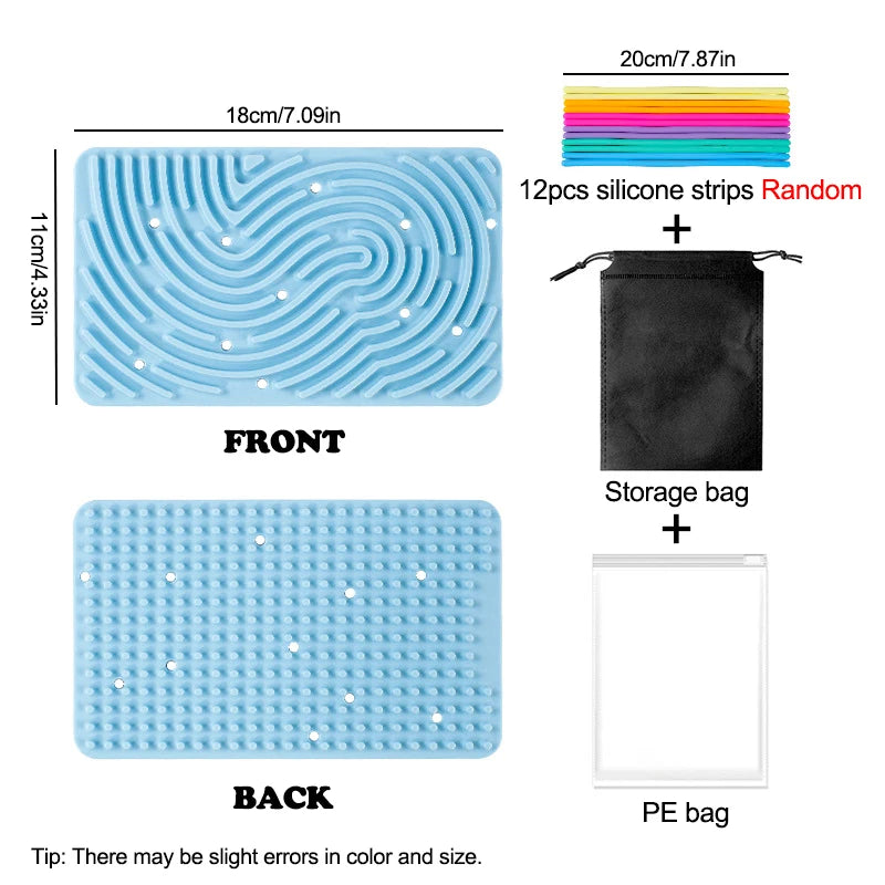 Silicone Sensory Activity Board – Interactive Fidget & Puzzle Toy for Curious Minds
