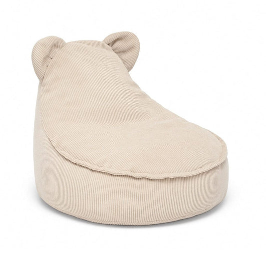 MeowBaby® Slimcord Teddy Sako Bag - Beige