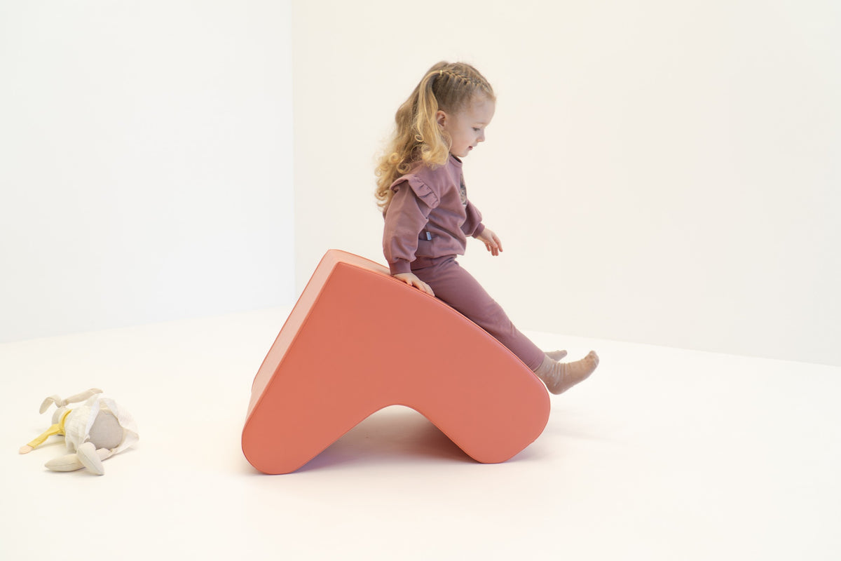 Rocking Chair - Salmon
