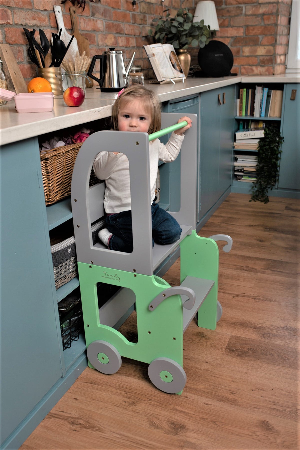Trolley Kitchen Helper / Learning Table